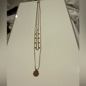 MODA AL MASSIMO(R) 18K YELLOW GOLD OVER BRONZE MULTI-ROW COIN NECKLACE